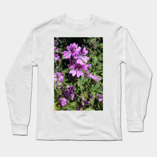 Mallow Flowers Long Sleeve T-Shirt